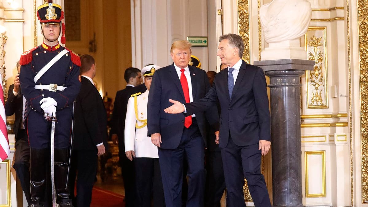Mauricio Macri junto a Donald Trump: "Agradecemos el apoyo de Estados Unidos"