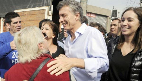 Elecciones 2015: Macri acompañó a Vidal en su recorrida por Moreno