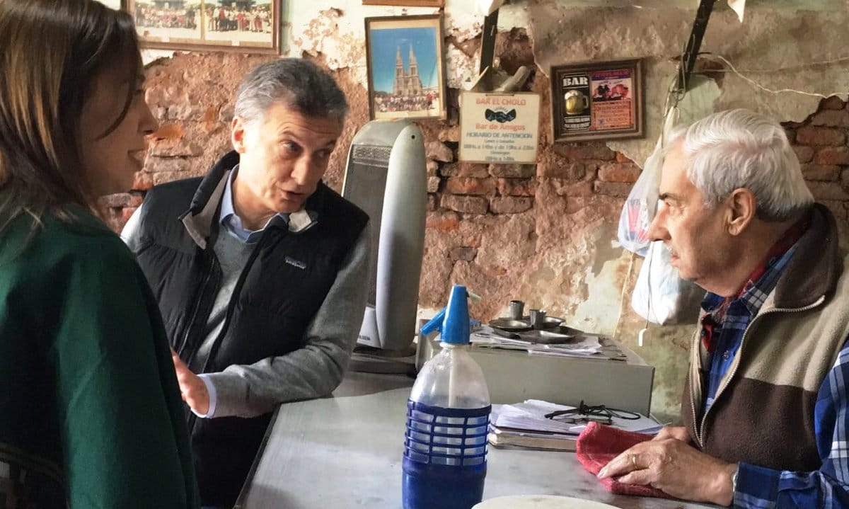 Macri y Vidal eligieron Las Heras para el timbreo nacional de Cambiemos