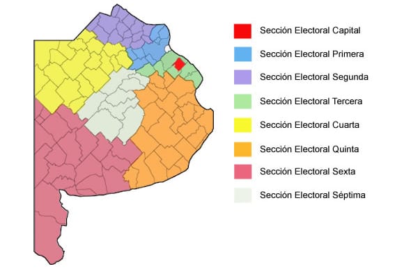 Elecciones 2017: Todas las listas de la provincia de Buenos Aires, Sección por Sección