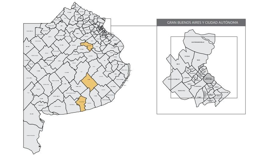 Mapa epidemiológico de la Provincia: Quedan solo 3 municipios en fase de aislamiento