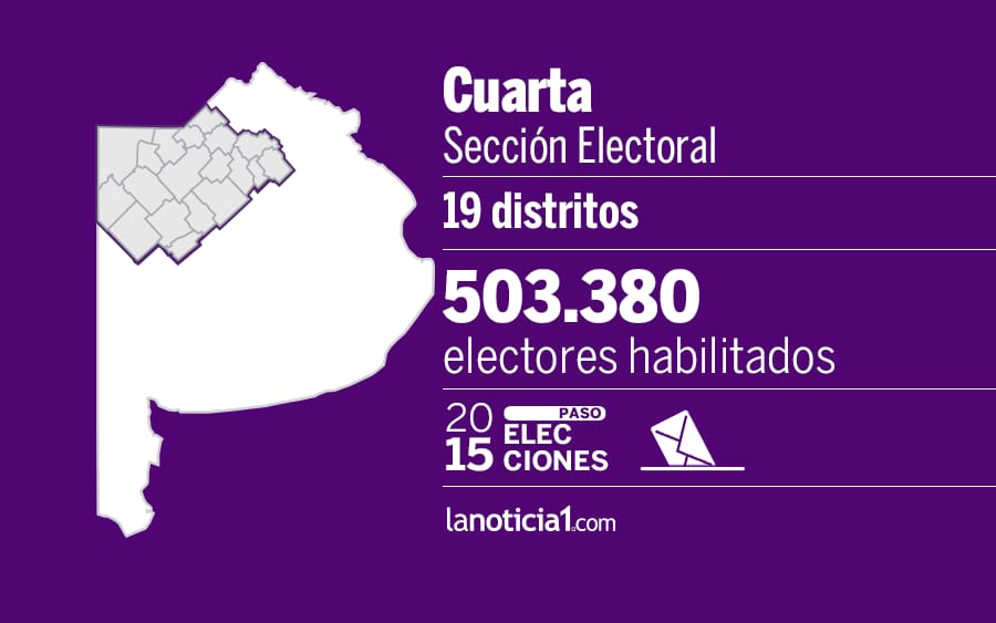 Elecciones Paso 2015: Resultados oficiales en la cuarta sección