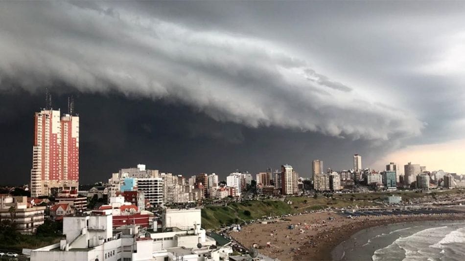 Alerta amarillo por tormentas en Mar del Plata, Mar Chiquita y General Alvarado