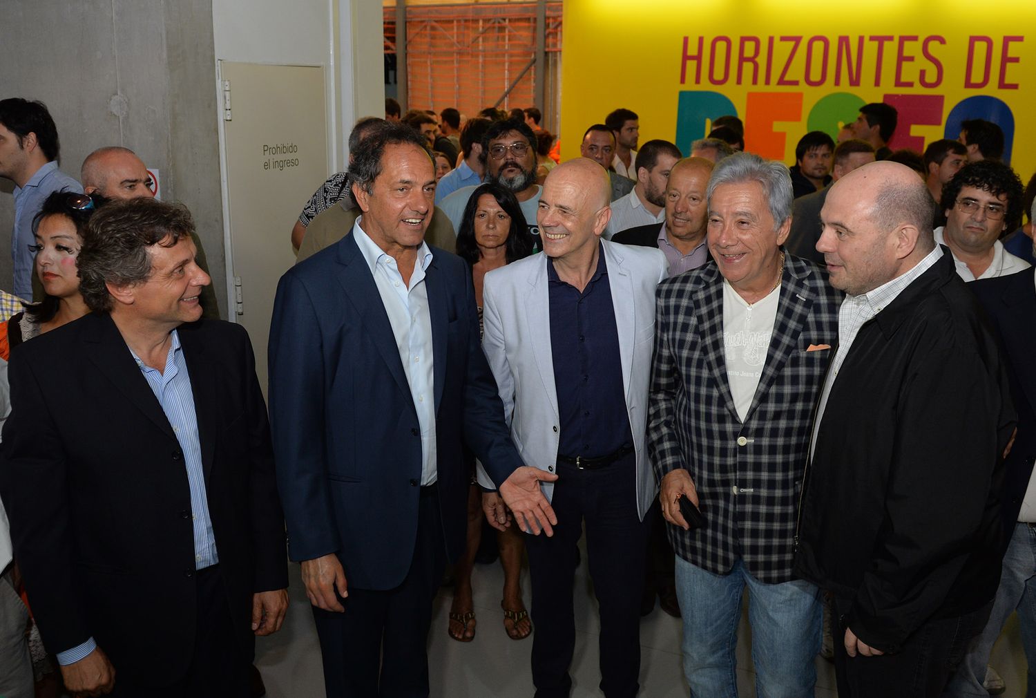 Scioli inauguró "Horizontes de Deseo", la nueva exposición del Museo MAR