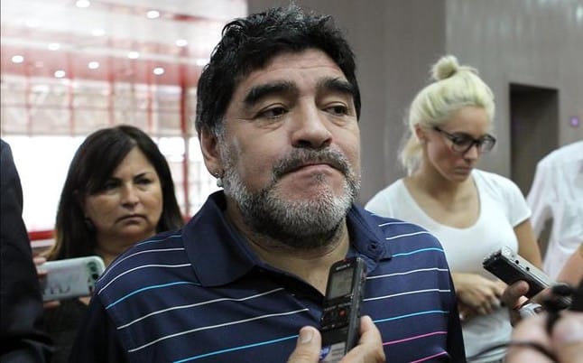 Las picantes declaraciones de Maradona: "Voy a ser vice de FIFA"