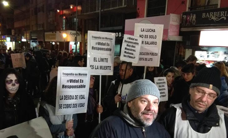 Tras la explosión fatal en Moreno, sindicatos piden que escuelas con problemas edilicios no dicten clases