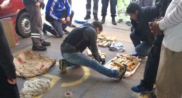 Florentino Ameghino: Secuestran más de 24 kilos de marihuana