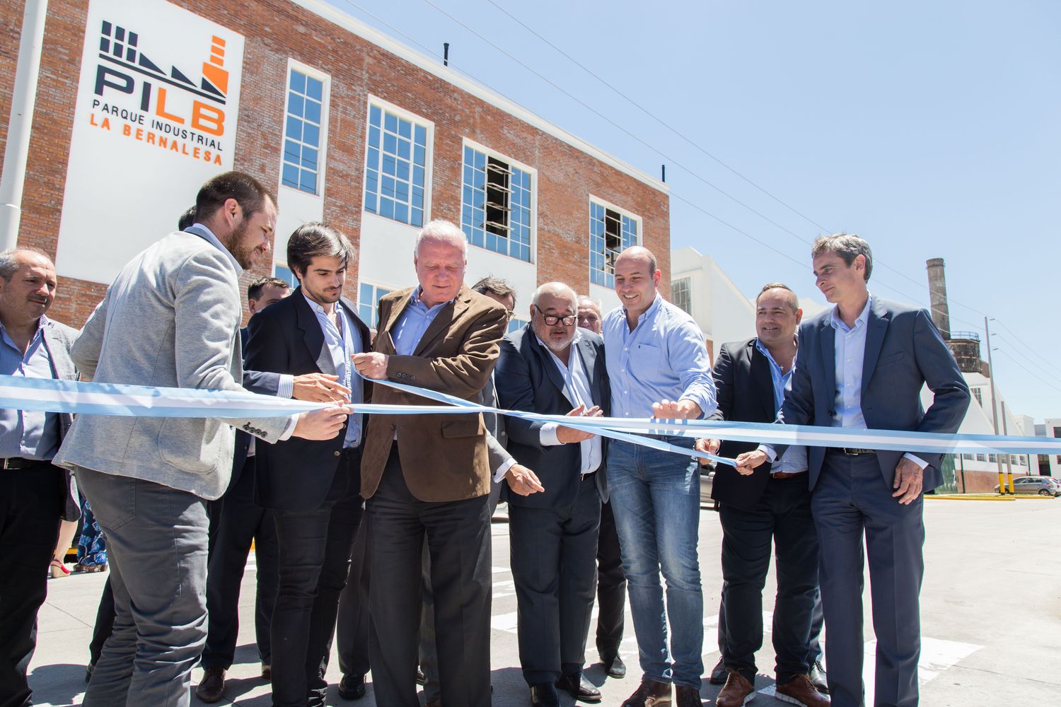 Molina participó de la inauguración del Parque Industrial La Bernalesa en Quilmes
