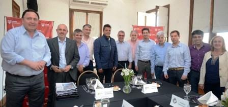 Dirigentes del Frente Renovador se reunieron con el Ministro Cenzón