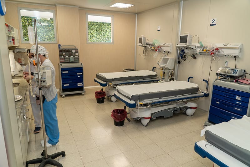 El Hospital de San Isidro sumó un sector para la atención de embarazadas con Covid-19