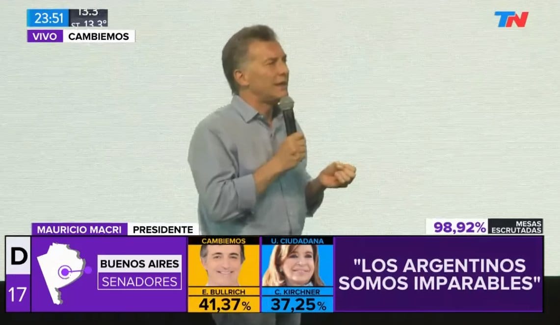 Macri: "Nuestra agenda es que todos los argentinos vivamos mejor"
