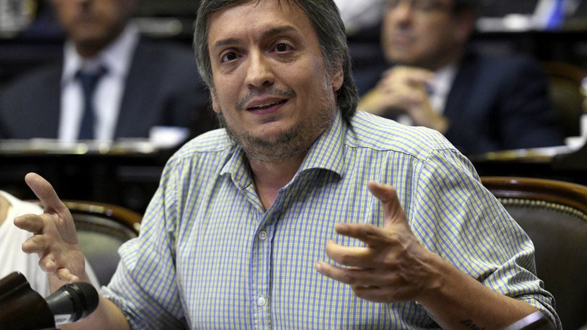 Renunció Máximo Kirchner como presidente del bloque oficialista: Es en desacuerdo con las negociaciones con el FMI