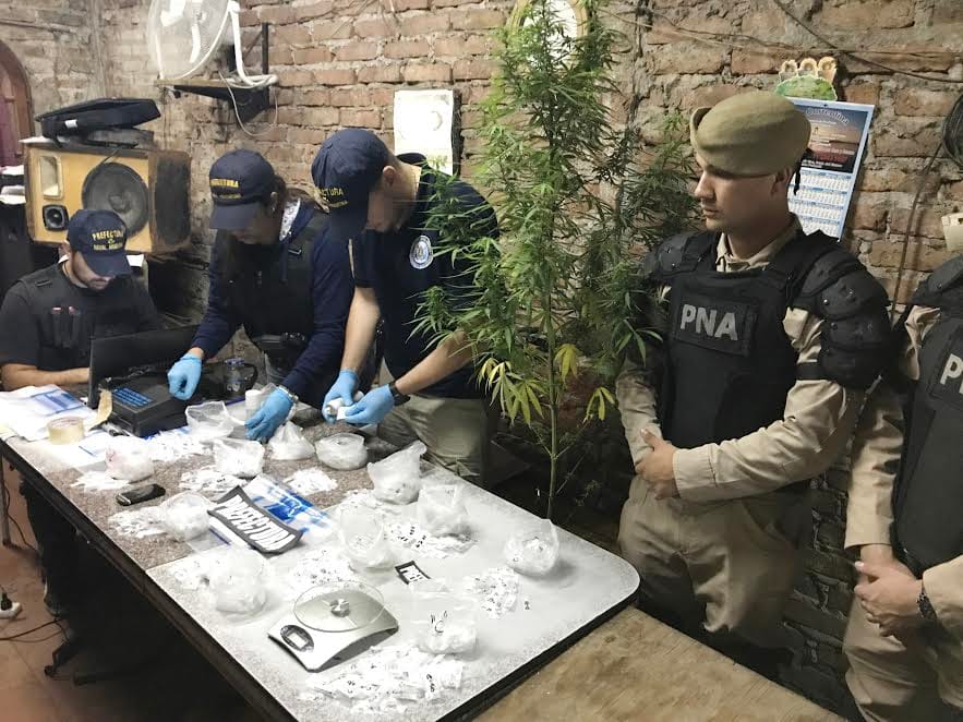 Operativo "Mayo blanco": Desarticularon red narco en Pablo Podestá