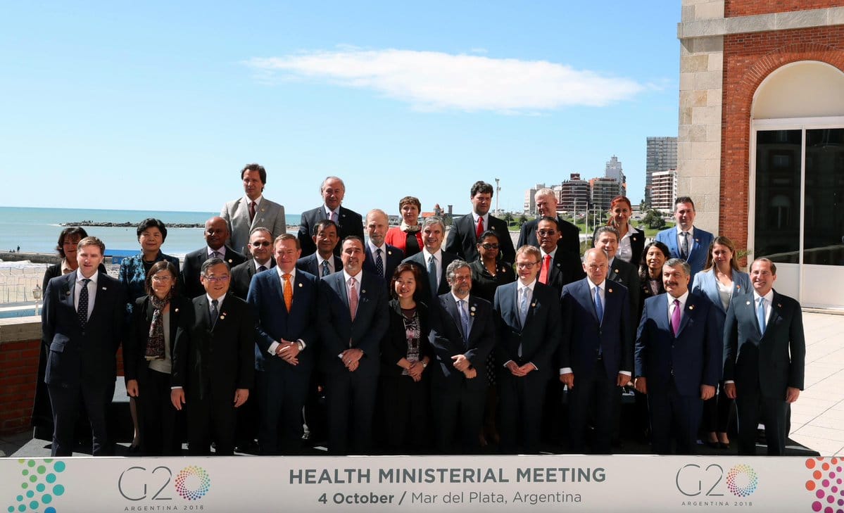 El capítulo Salud del G20 se reunió en Mar del Plata con foco en la obesidad infantil