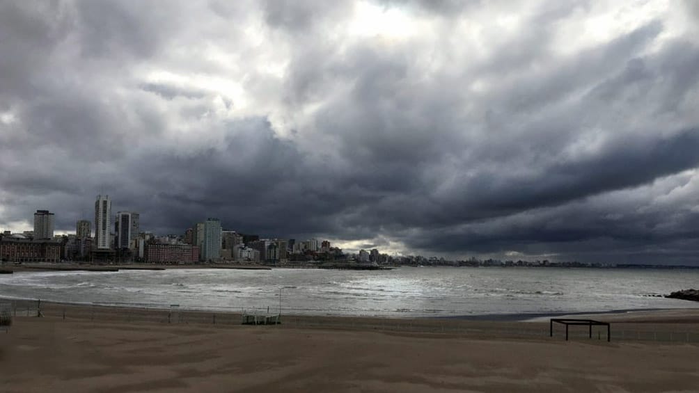 Alerta amarillo para Mar del Plata, Miramar, La Costa, Pinamar y Villa Gesell