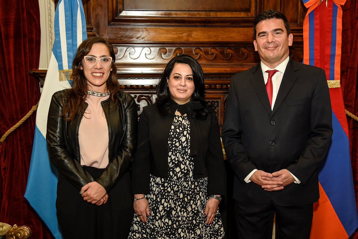 La diputada Josefina Mendoza, nueva presidenta del Grupo parlamentario de Amistad con Armenia