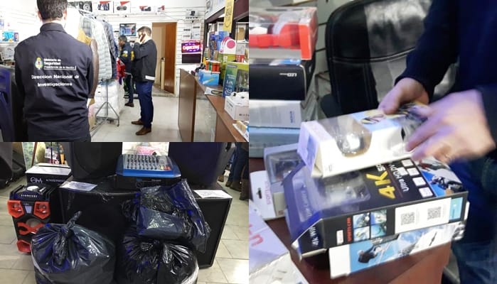 Quilmes: Incautan $220 mil pesos en mercadería de contrabando en Solano