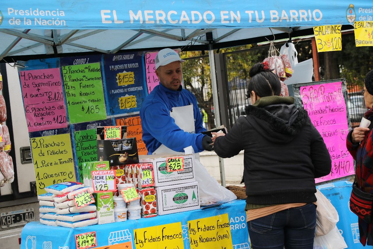 Se duplican las ferias del Mercado en tu Barrio en la provincia de Buenos Aires