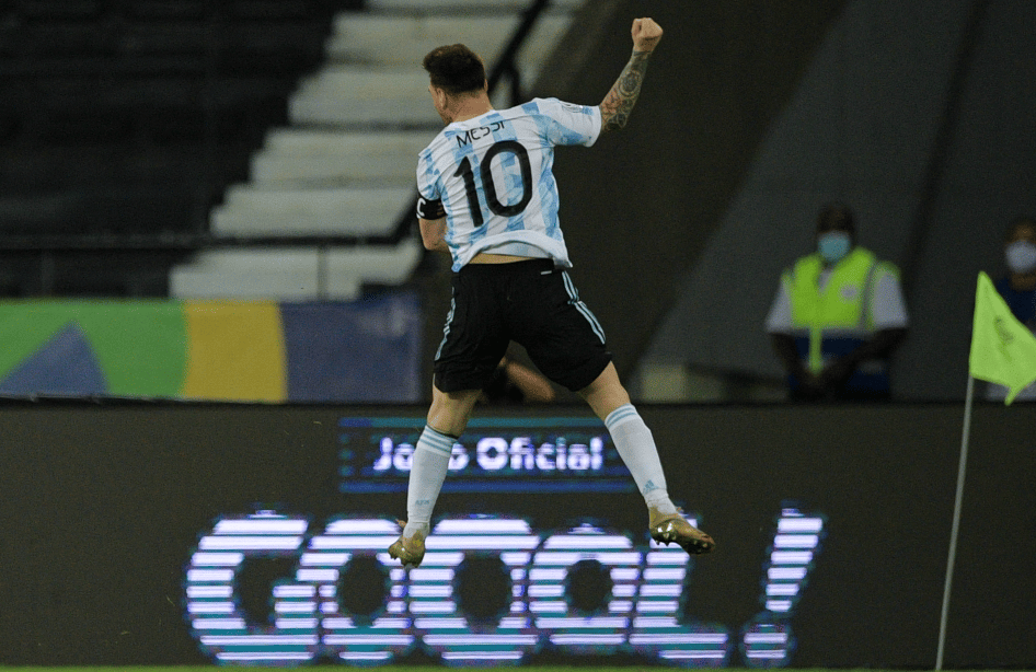 Copa América 2021: Argentina y Chile empataron 1 a 1, con un golazo de Messi de tiro libre