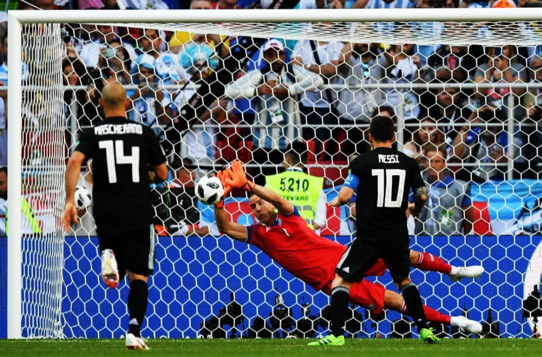 Con un penal errado por Messi, Argentina e Islandia empataron 1 a 1 en #Rusia2018