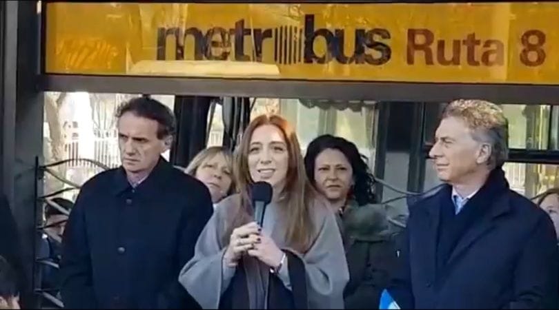 San Martín: Afirman que Vidal mintió sobre el alcance del Metrobus inaugurado