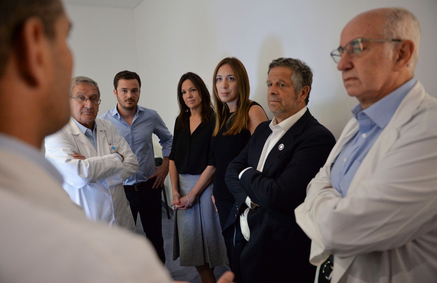 Vidal y Stanley visitaron nueva aparatología en el Hospital El Cruce de Florencio Varela