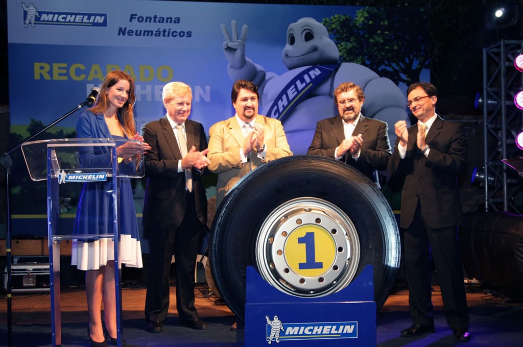 Misiones: Michelin inauguró una planta de recapado de neumáticos
