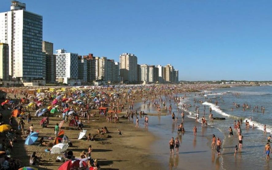 Costa Atlántica: Intenso flujo vehicular y ocupación del 90% en Mar del Plata y Miramar