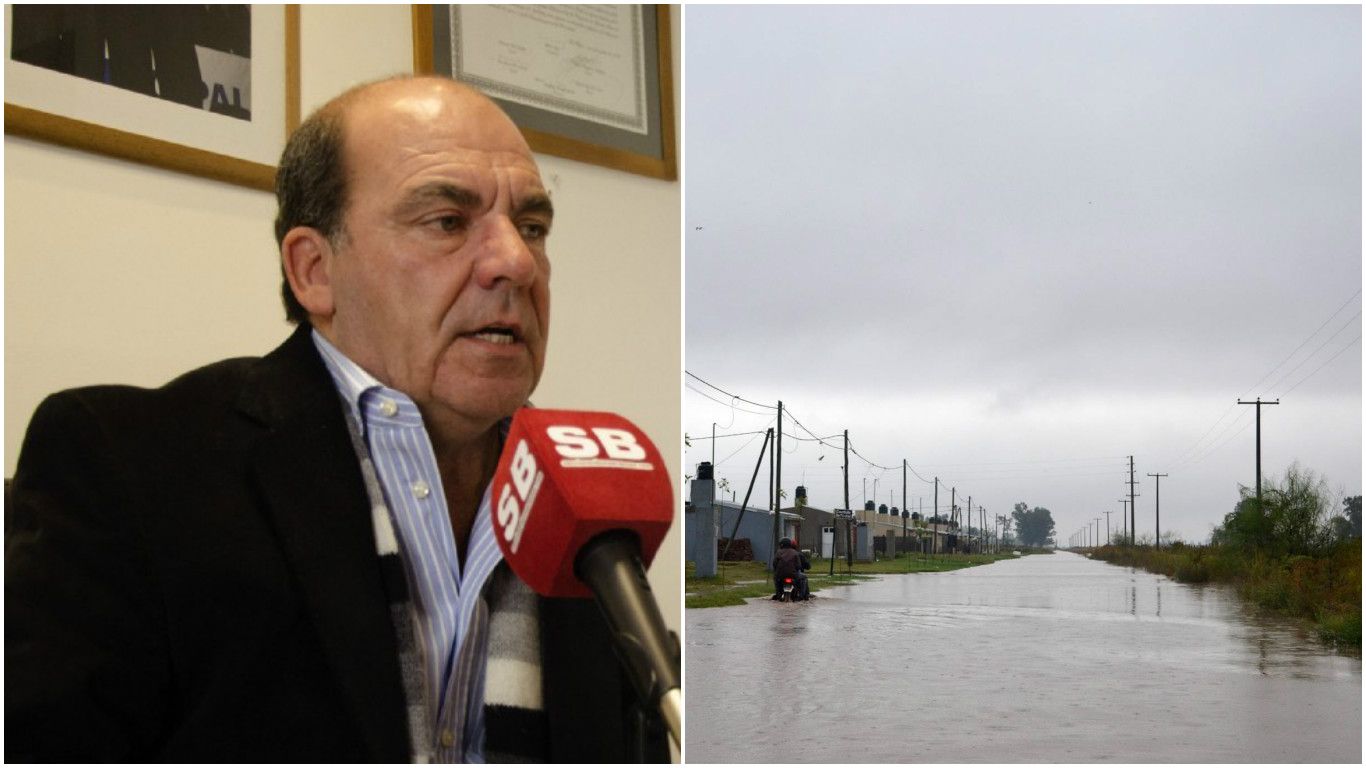 Inundaciones: Moccero insiste con la declaración de emergencia en General Villegas