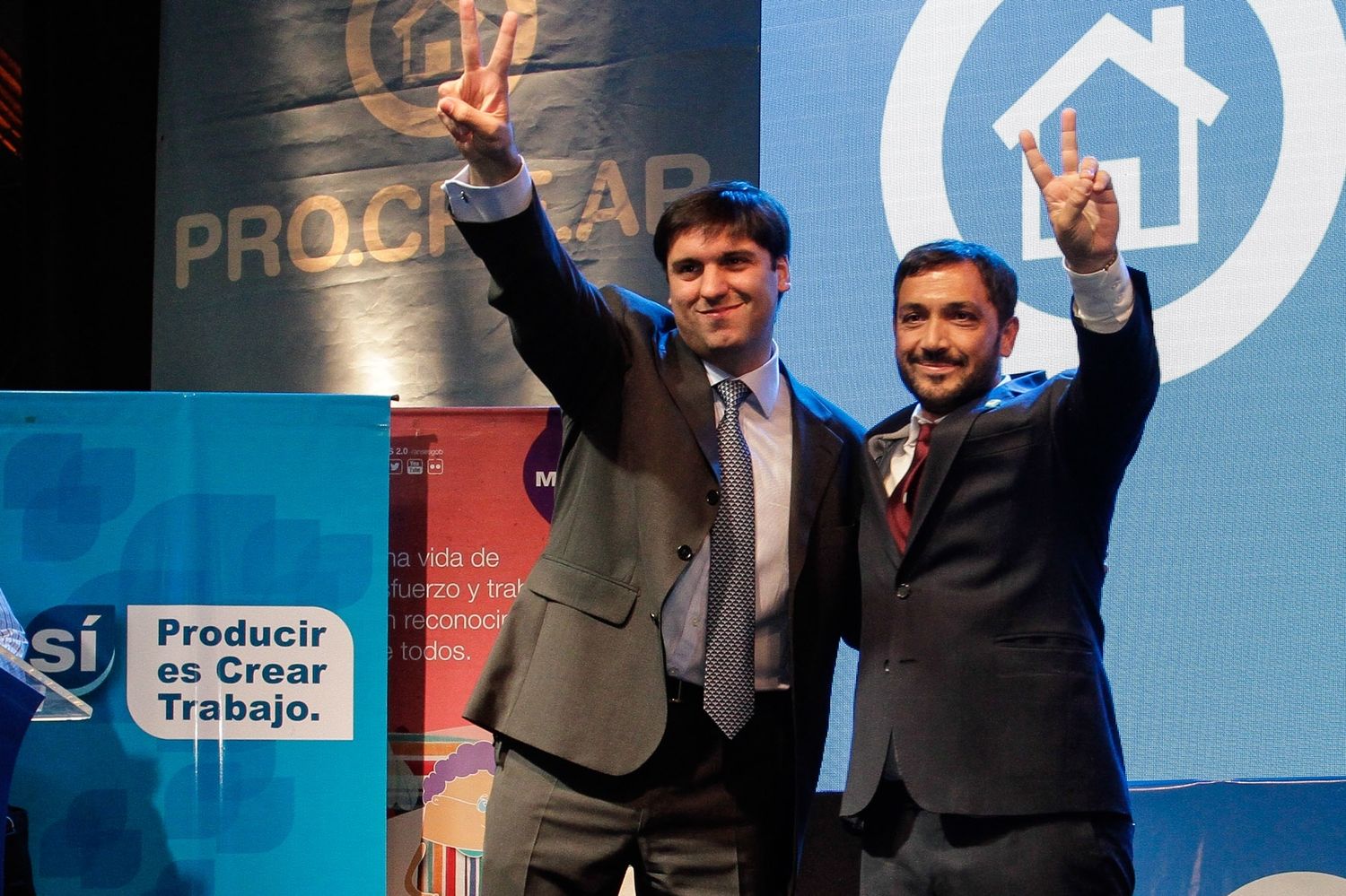 Elecciones 2015: Bossio y Mussi se mostraron juntos en sorteo de ProCreAr