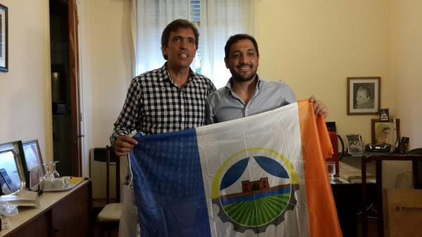 Elecciones 2015: Patricio Mussi visitó Carmen de Areco