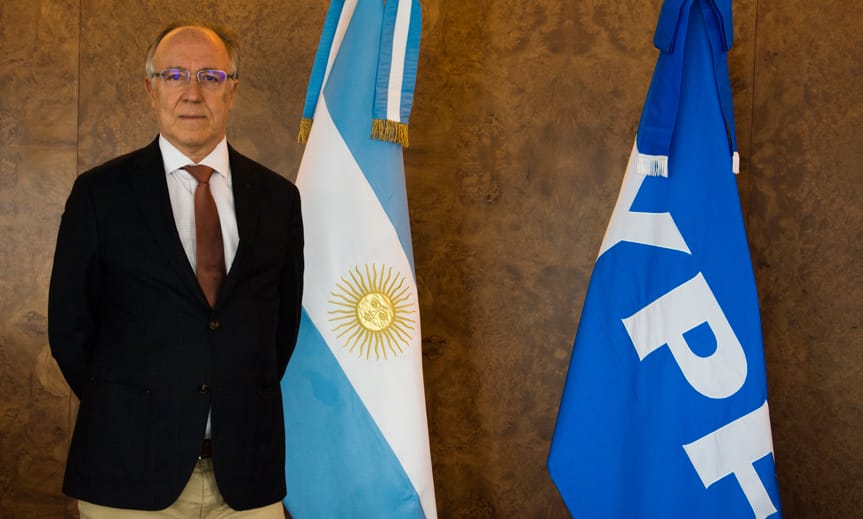 Guillermo Nielsen asumió la Presidencia de YPF