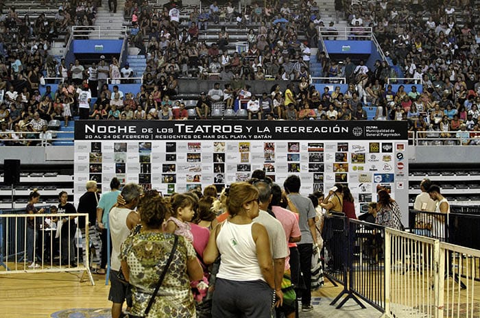 Mar del Plata: 35 mil entradas gratis para "La noche de los teatros y la recreación"