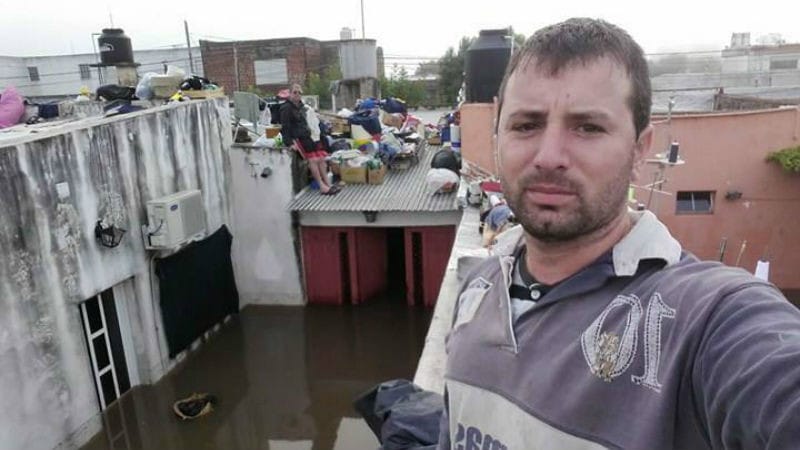 San Nicolás: Ascienden a 2 mil los evacuados tras el temporal