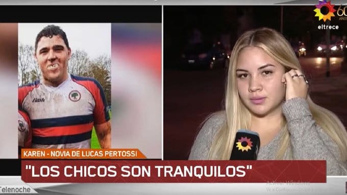 Video: La insólita justificación del crimen de Fernando que dio la novia de un rugbier detenido