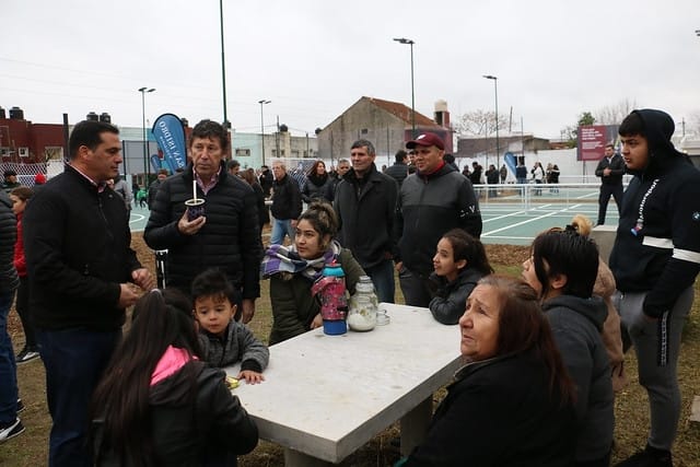 Gustavo Posse inauguró una nueva plaza en San Isidro: "Este lugar es para las familias"