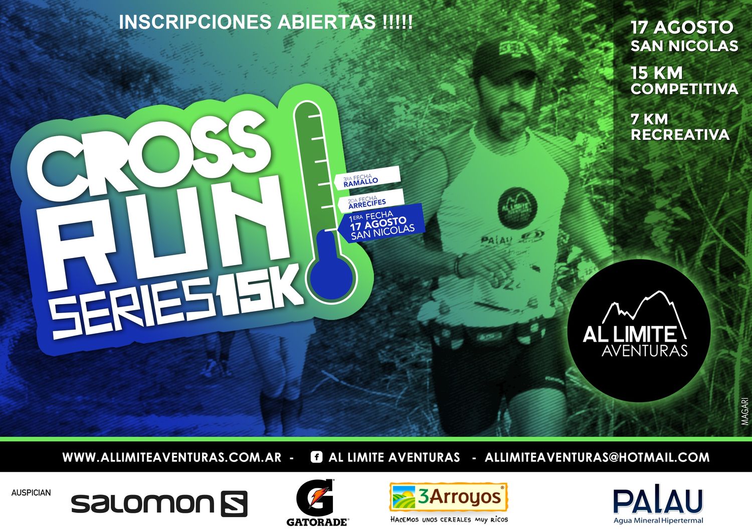 San Nicolás: Se viene la primera etapa del Cross Run Series 