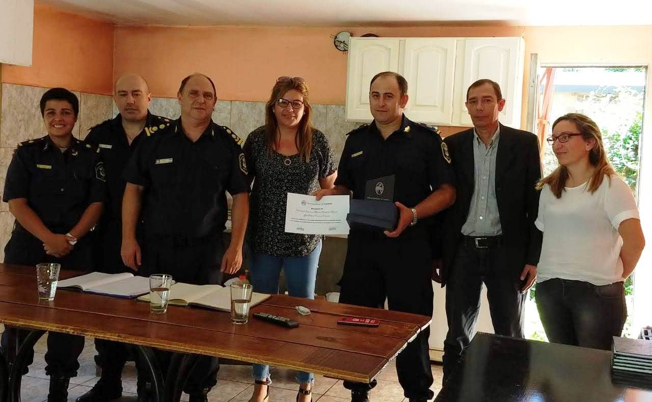 El intendente de Lezama presentó a las nuevas autoridades de la Policía Comunal