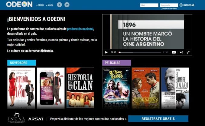 Qué es Odeon, "el Netflix argentino" según Cristina