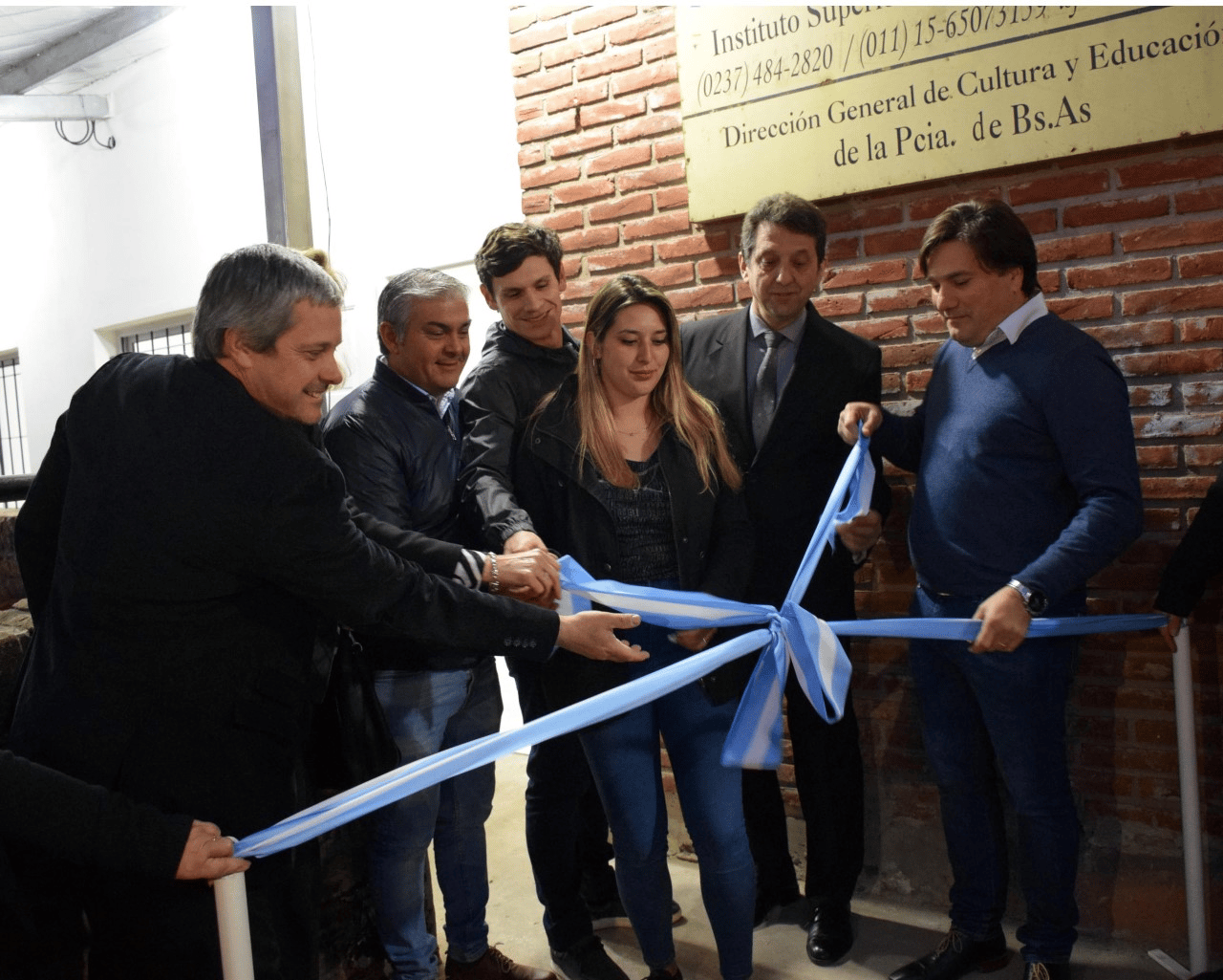 General Rodríguez: El Intendente Kubar inauguró un aula en el Instituto Docente N°188