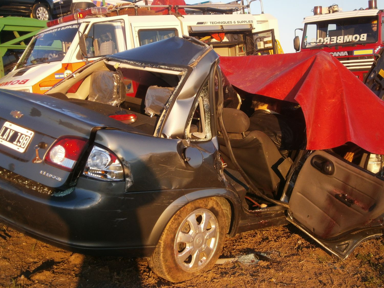 Tres muertos en dos accidentes de tránsito en Ruta 9 altura San Pedro