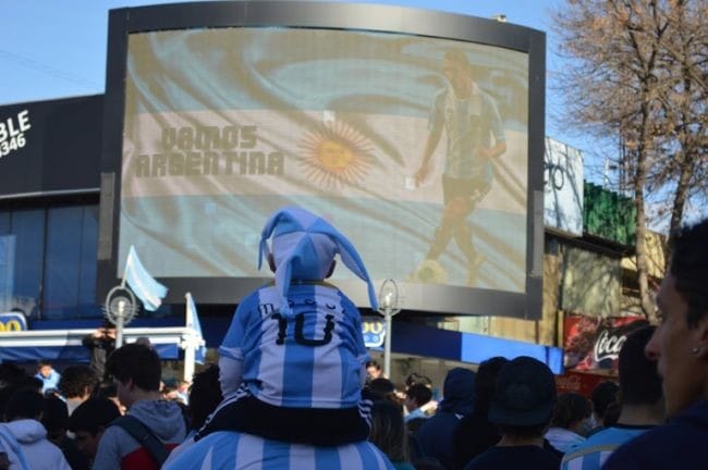 Ituzaingó: Transmisión en pantalla gigante de los partidos de Argentina en el mundial de #Rusia2018