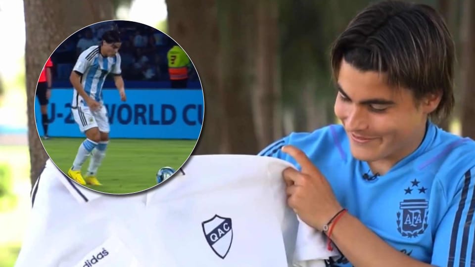 Mundial Sub 20: El golazo de Luka Romero contra Guatemala, el futbolista que lleva a Quilmes en el corazón