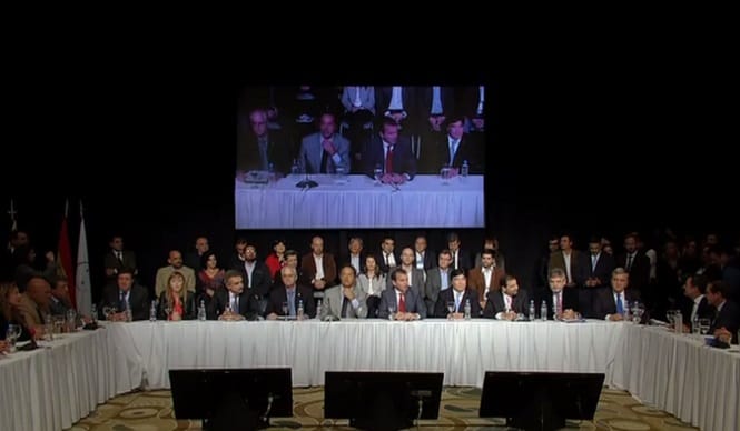 Parlasur: Scioli respaldó a los candidatos en Mendoza