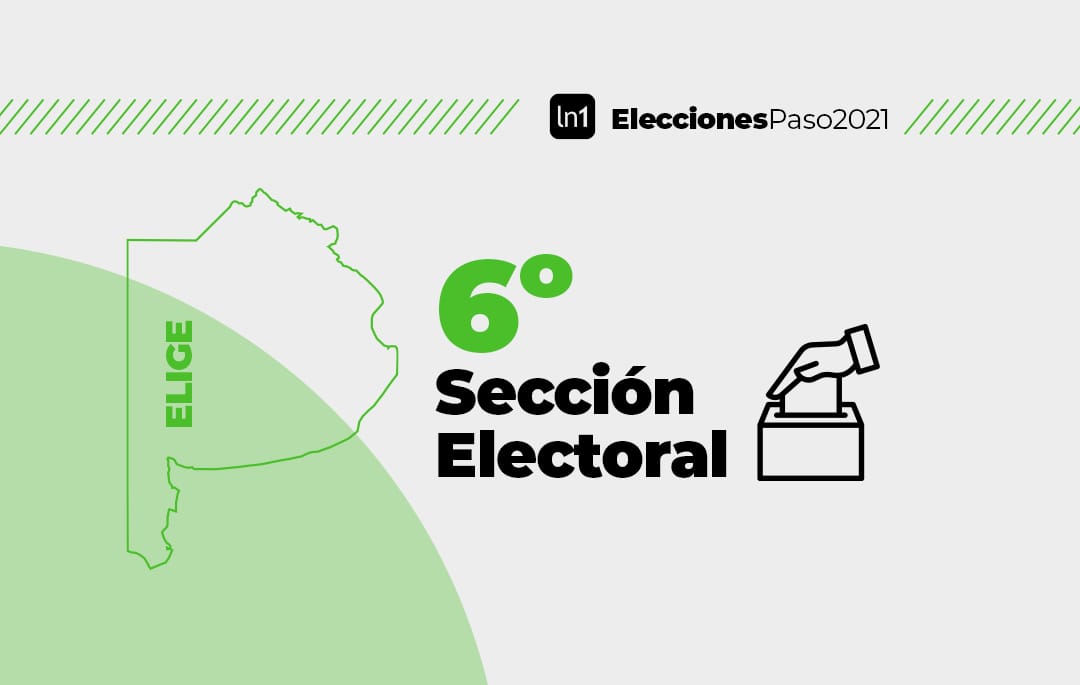 Elecciones Paso 2021: Resultados oficiales en la Sexta Sección Electoral