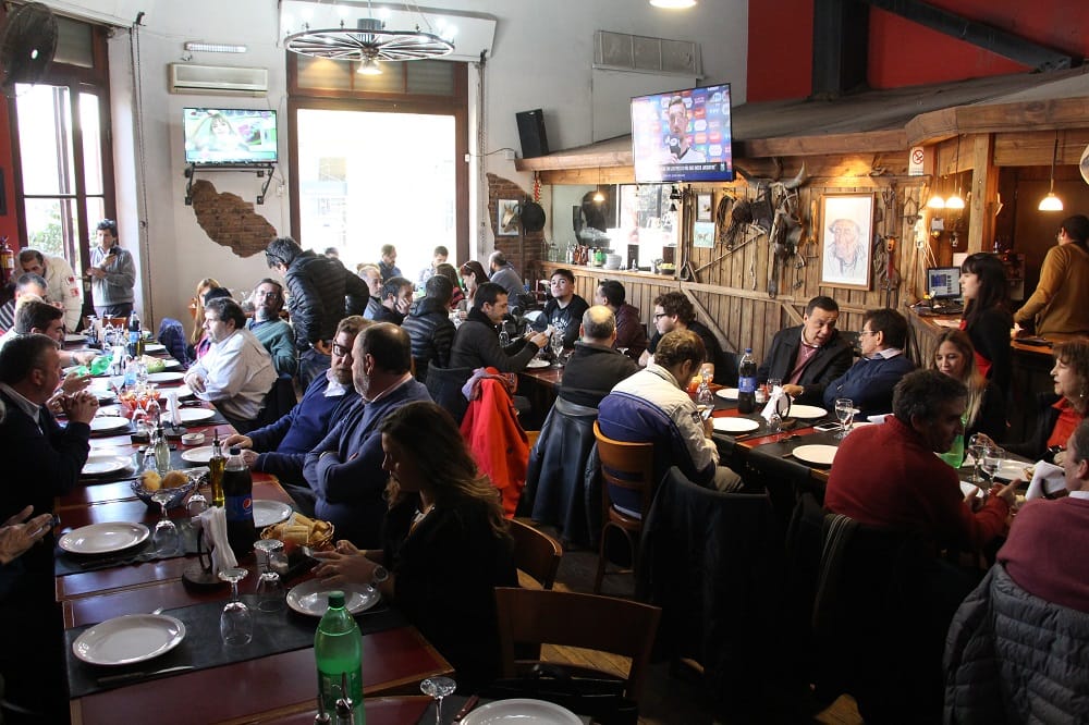 Zárate: Cáffaro encabezó el tradicional almuerzo por el Día del Periodista