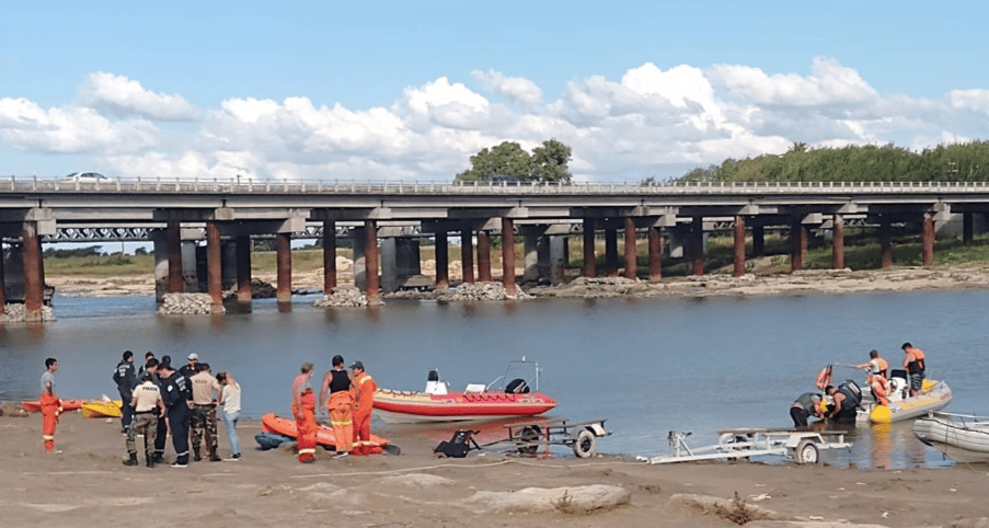 Lezama: Hallaron a pescador que se ahogó en el río Salado