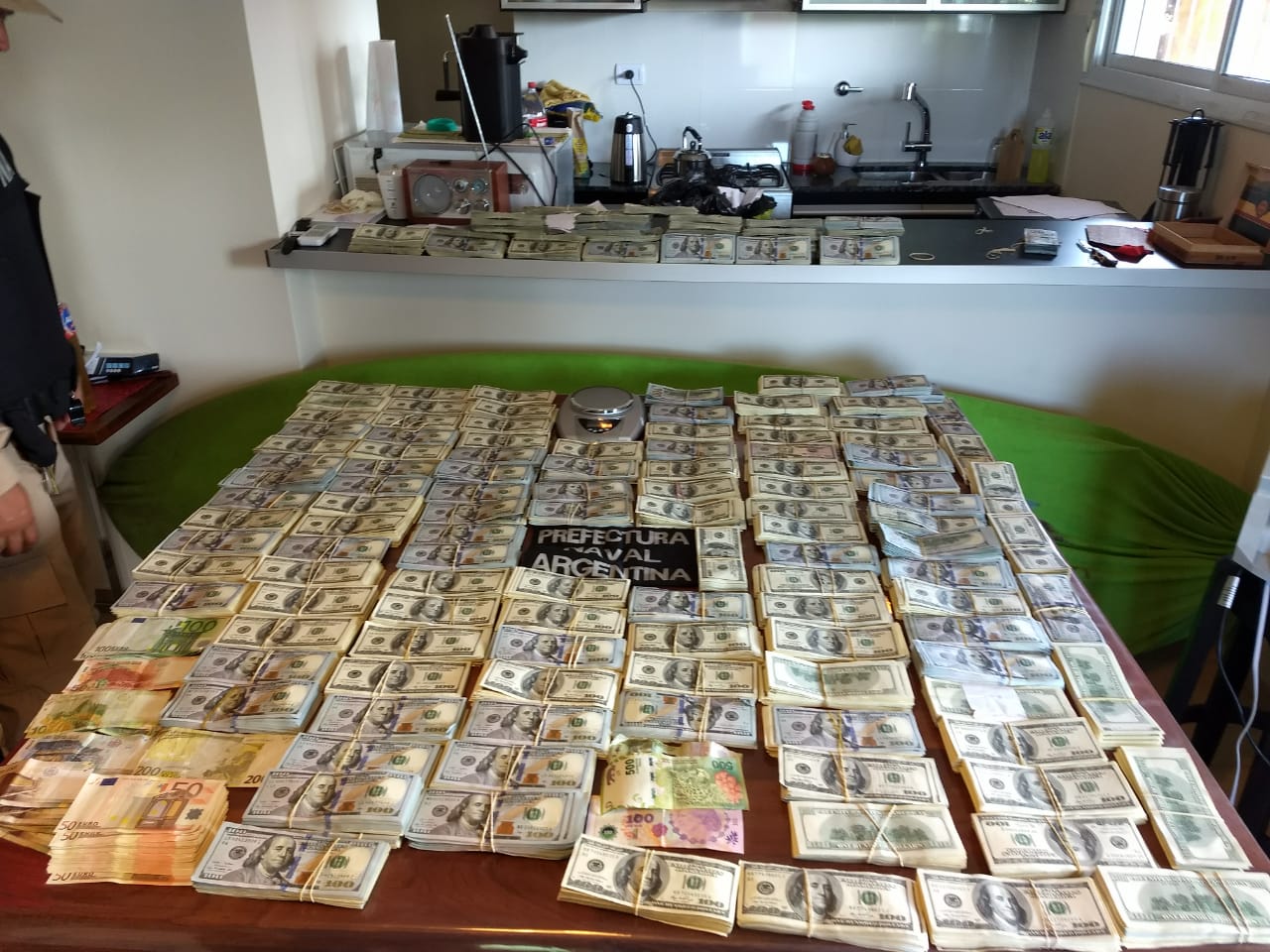 Desarticulan banda narco en Bahía Blanca con más de un millón y medio de dólares