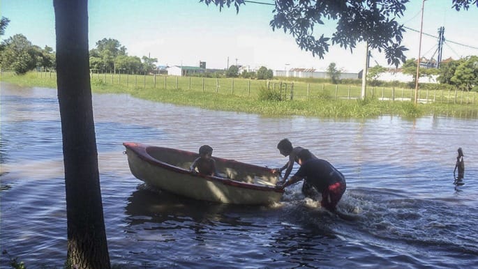 General Villegas: La localidad de Piedritas sigue duramente afectada por inundaciones
