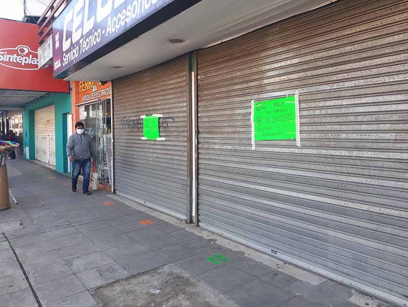 Cuarentena en Pilar: Proponen programa de ayuda económica para comercios que no pueden abrir